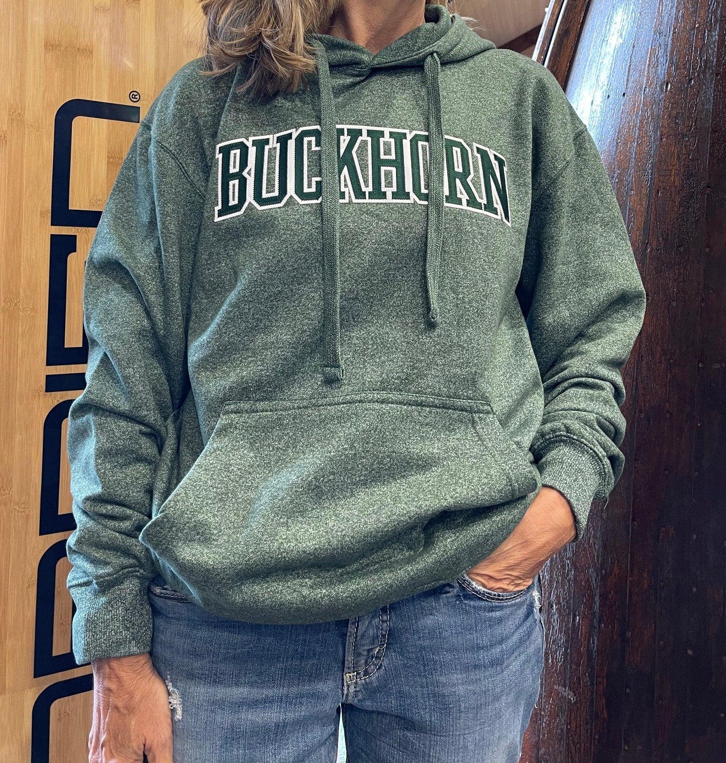 EMBROIDERED BUCKHORN HOODIE - Cottage Toys - Peterborough - Ontario - Canada