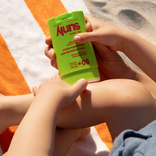 SUNLY KIDS SUNSCREEN STICK - WATERMELON & COCO SPF 50
