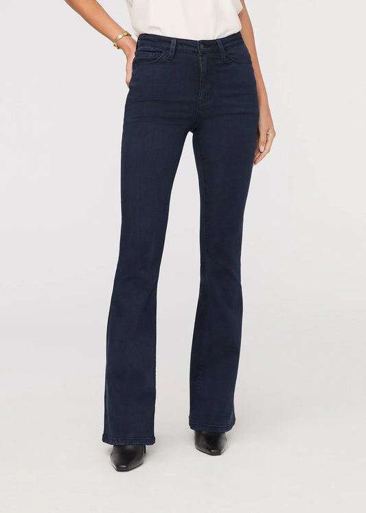 DU/ER NO SWEAT DENIM HIGH RISE FLARE