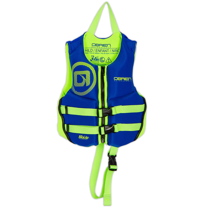 OBRIEN CHILD 30-60lbs V-BACK BLUE