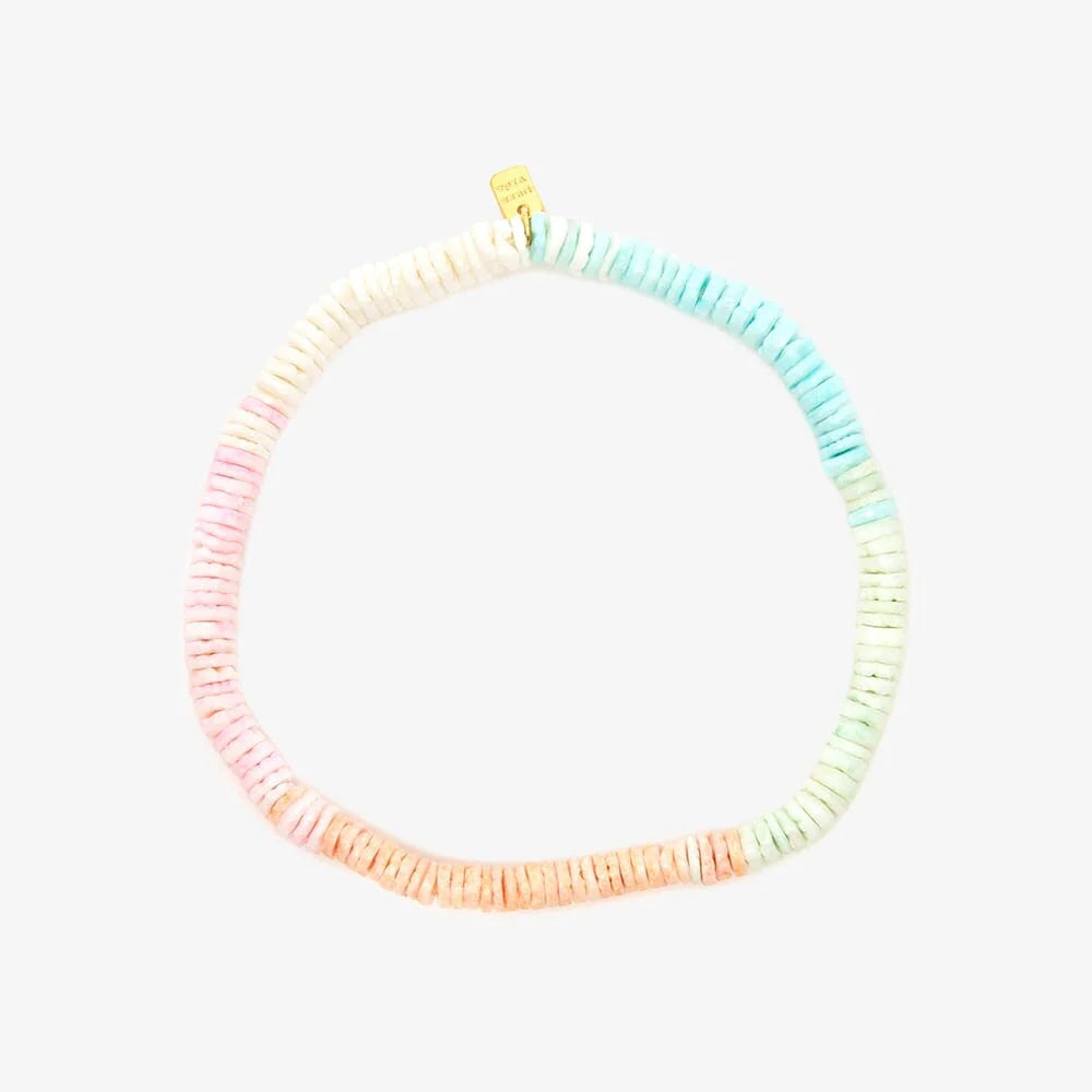 PURA VIDA PASTEL PUKA BRACELET