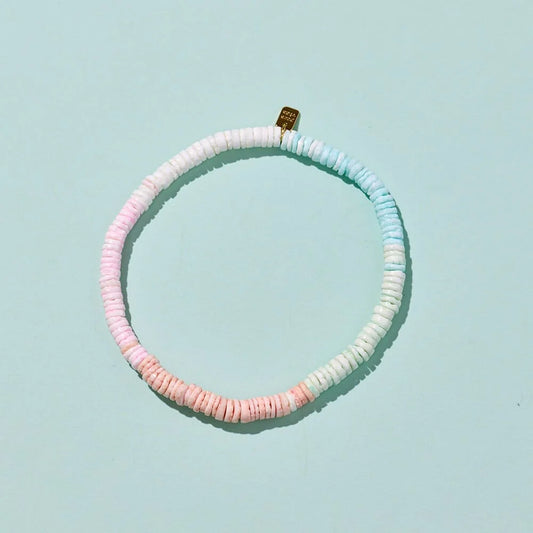 PURA VIDA PASTEL PUKA BRACELET
