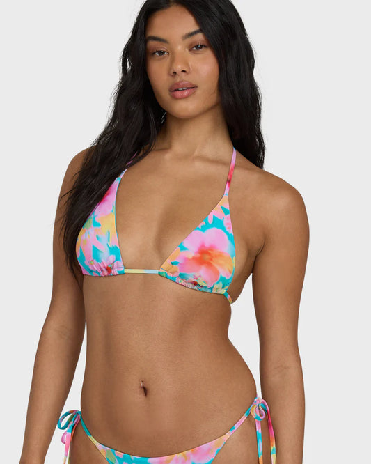 BILLABONG PIPE DREAMS MULTI TRI BIKINI TOP