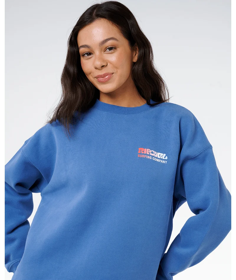 RIPCURL SURF PUFF INSPIRED CREW