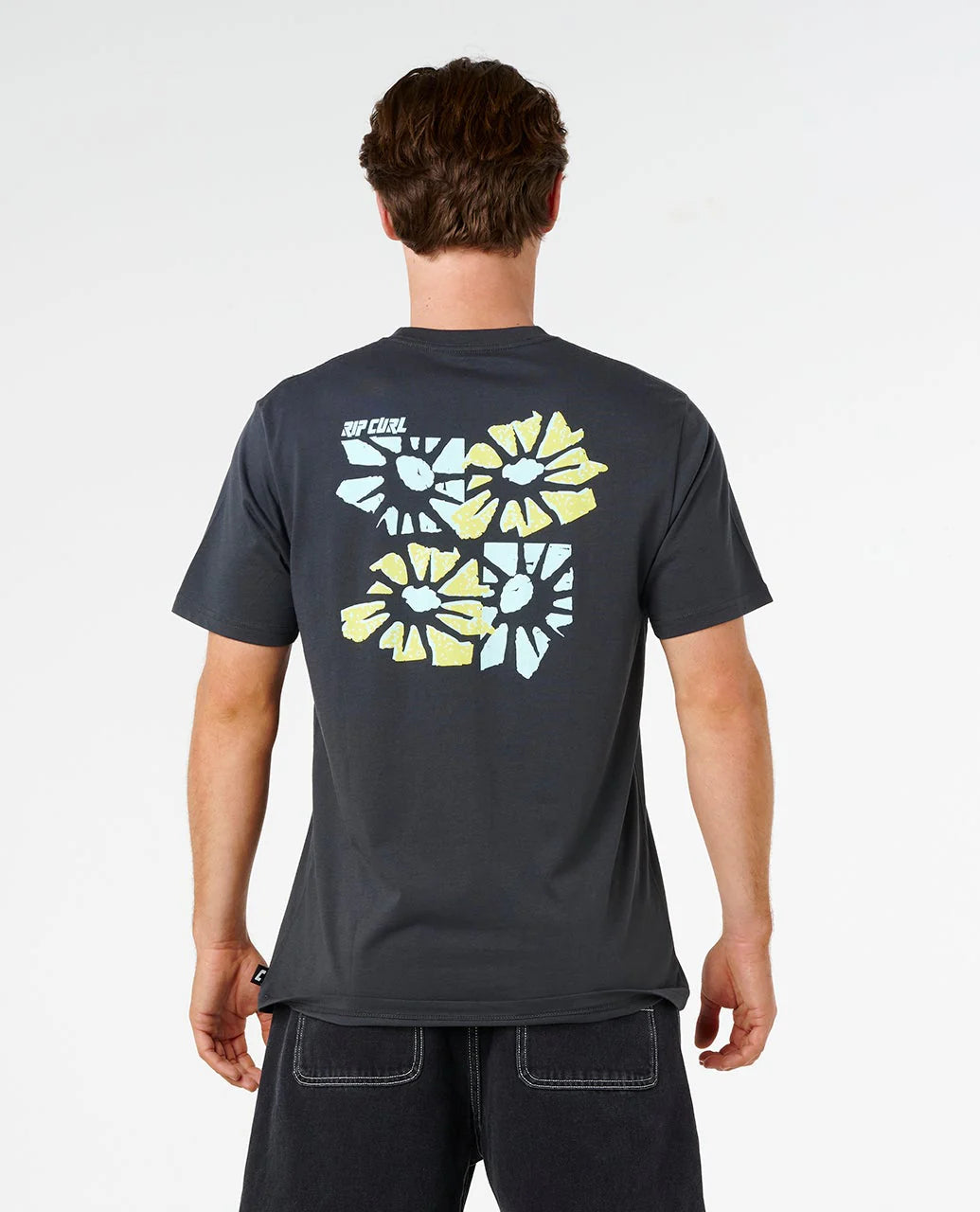 RIPCURL LIQUID TRIPS FLOWER TEE