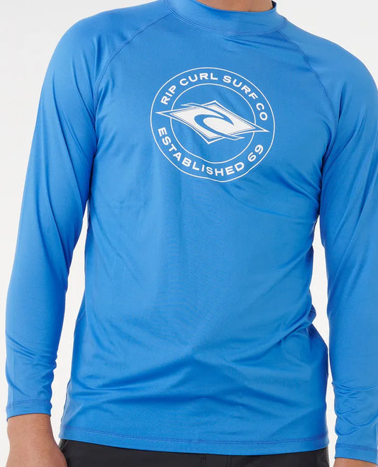 RIPCURL STAPLER UPF50 LONG SLEEVE RASH GAURD