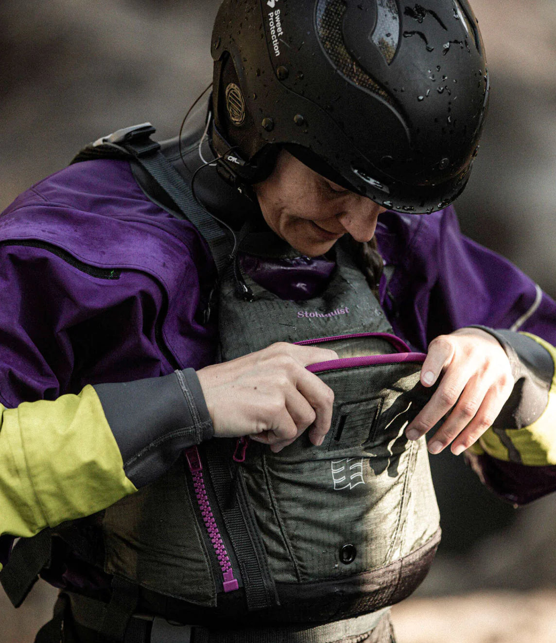 STOHLQUIST EDGE PADDLING LIFE JACKET APPROVED