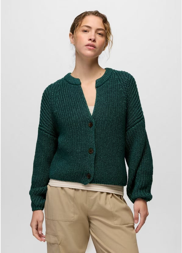 PRANA SUNDAY RIVER SHORT CARDIGAN