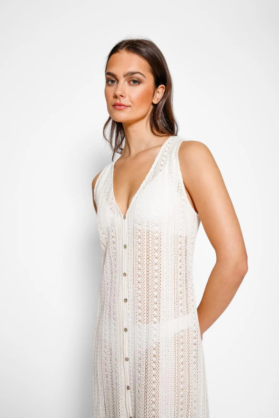 KOY RESORT AMALFI MIDI COVER UP DRESS – Cottage Toys