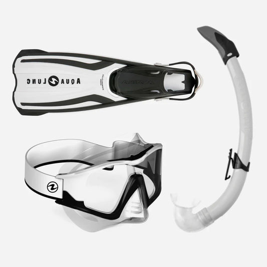 AQUA LUNG VITA SNORKEL SET W FINS