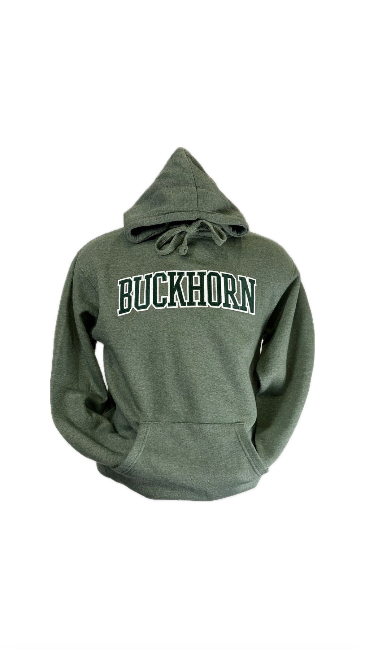 EMBROIDERED BUCKHORN HOODIE