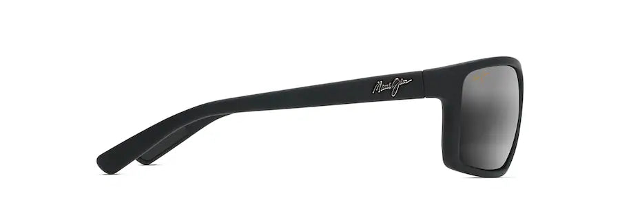MAUI GRY BYRON BAY BLACK MATTE SUNGLASSES