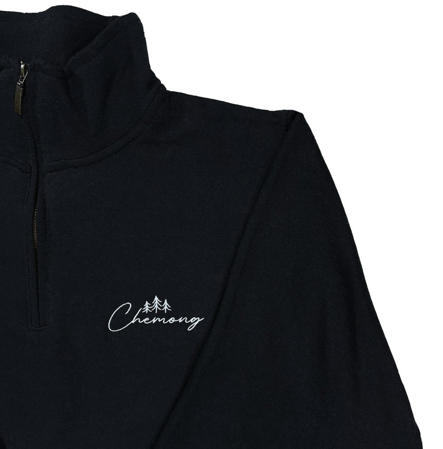 CHEMONG LAKE EMB SIG 1/4 ZIP
