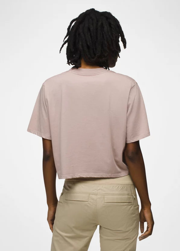 PRANA EVERYDAY CROP SS TEE