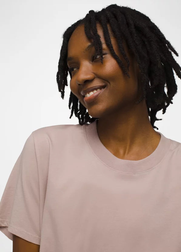 PRANA EVERYDAY CROP SS TEE