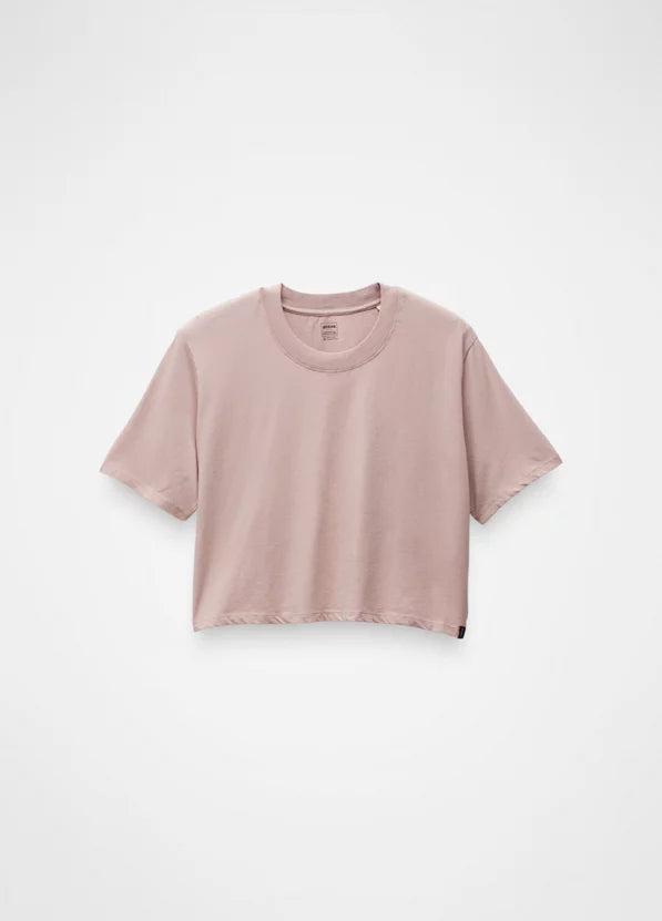 PRANA EVERYDAY CROP SS TEE