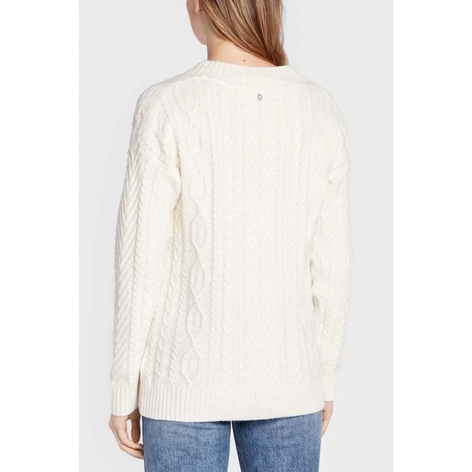 GUESS LS CABLE TURTLENECK JEN
