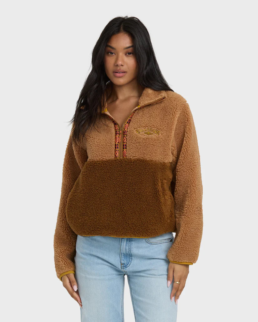 BILLABONG HORIZON MOCK NECK HALF ZIP