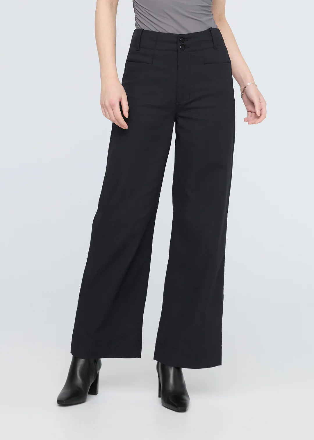 DU/ER NUSTRETCH HIGH RISE TROUSER