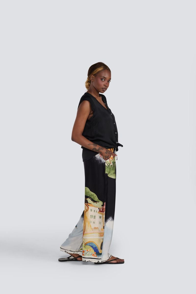 JESSICA LAURA ITALY SILK PANT