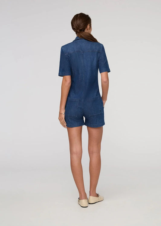 DU/ER DENIM LITE ROMPER