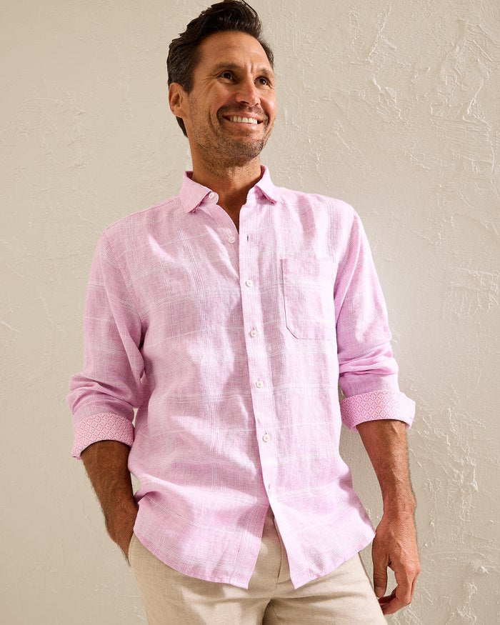 TOMMY BAHAMA PARADISIO PLAID SHIRT