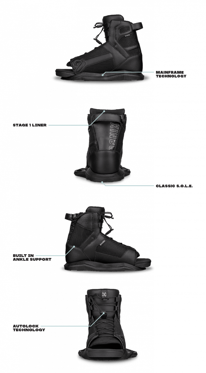 RONIX DIVIDE BOOT - Cottage Toys - Peterborough - Ontario - Canada