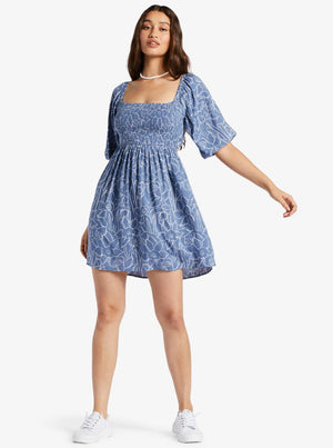 ROXY SATINS SANDS MINI DRESS