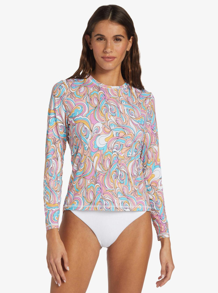 ROXY SEA SKIPPING LS RASHGUARD