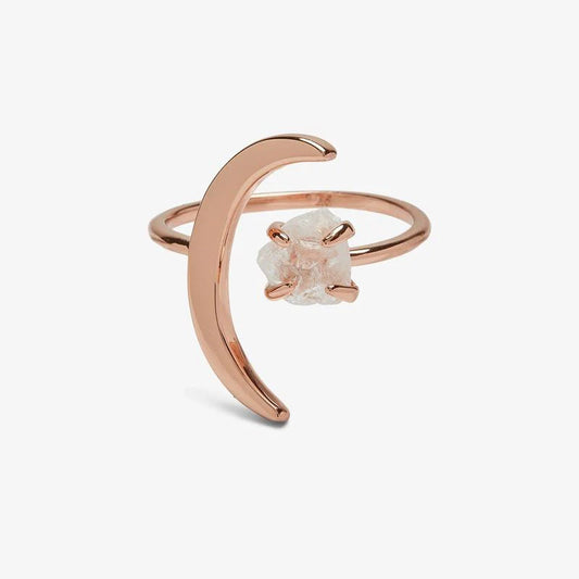 PURA ViIDA CRESENT MOON RING