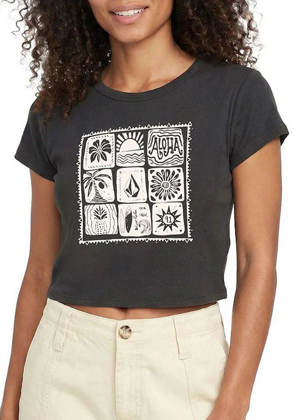 VOLCOM MAHALO CODE 1991 MID TEE