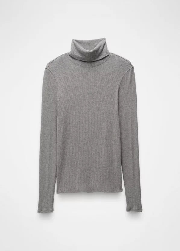 PRANA FOUNDATION RIB TURTLENECK