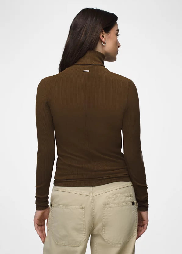 PRANA FOUNDATION RIB TURTLENECK