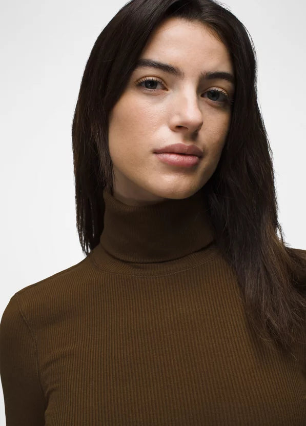 PRANA FOUNDATION RIB TURTLENECK