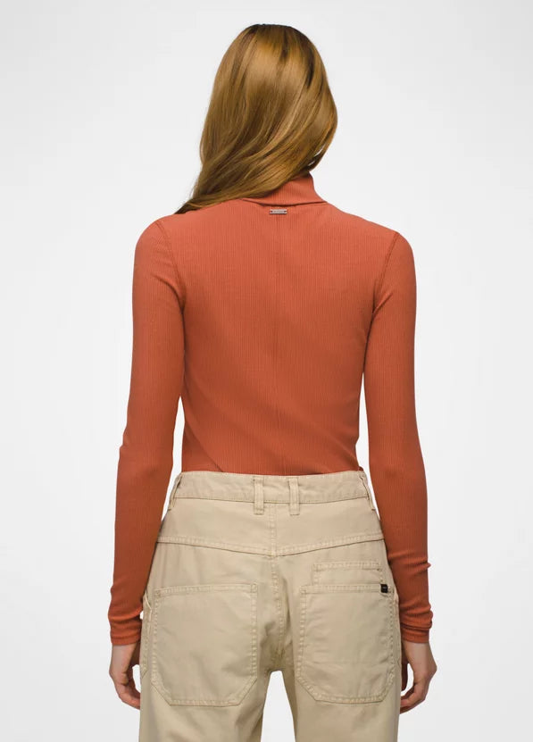 PRANA FOUNDATION RIB TURTLENECK