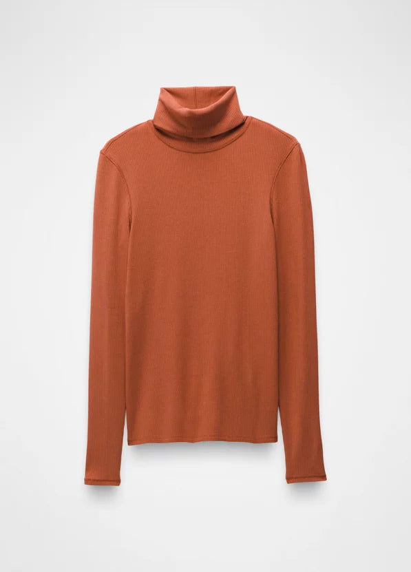 PRANA FOUNDATION RIB TURTLENECK