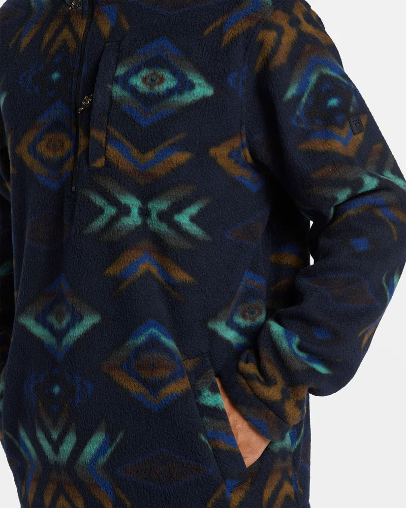 BILLABONG FLEECE BOUNDARY MOCK