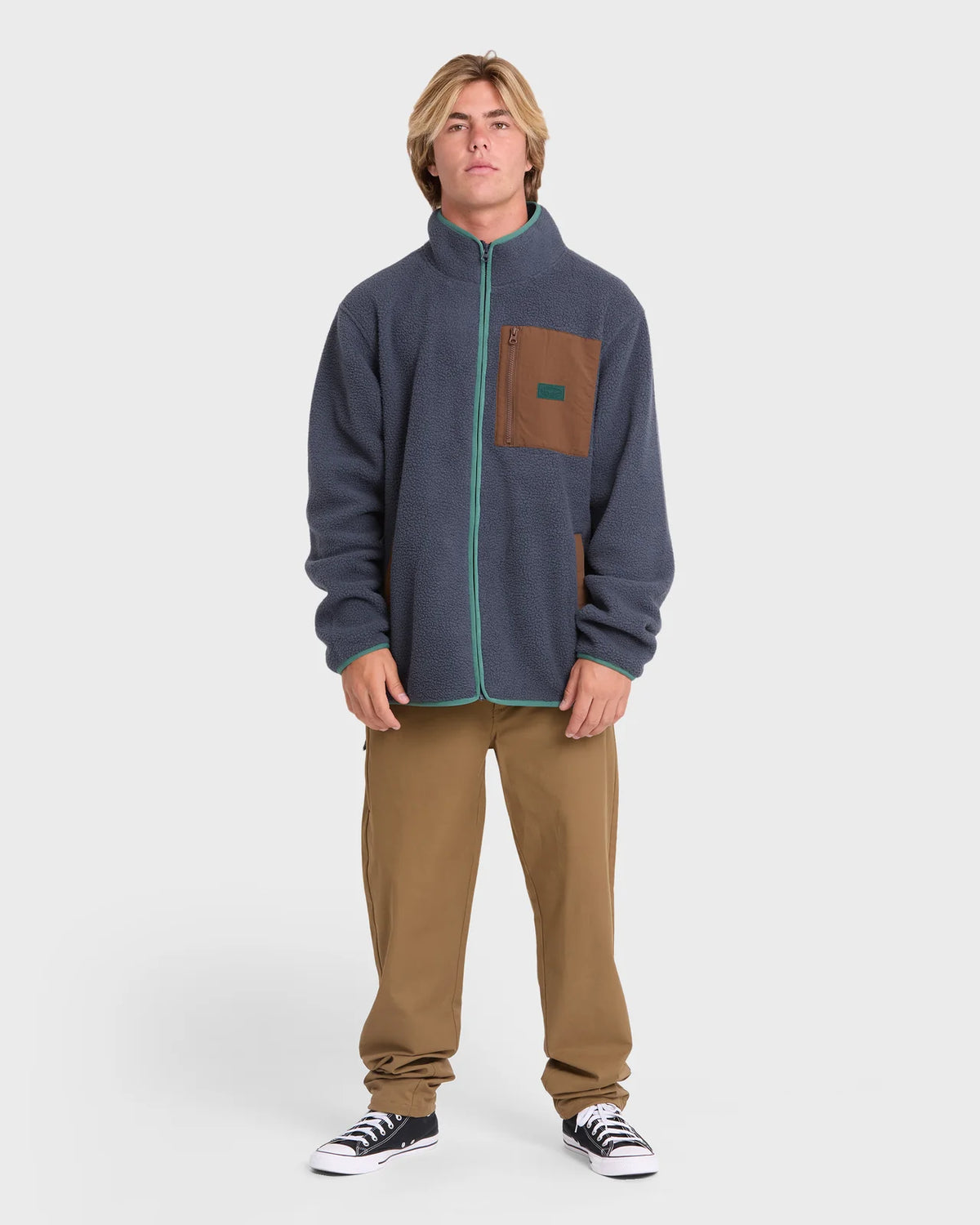 BILLABONG ALPINE MOCK NECK FULL-ZIP