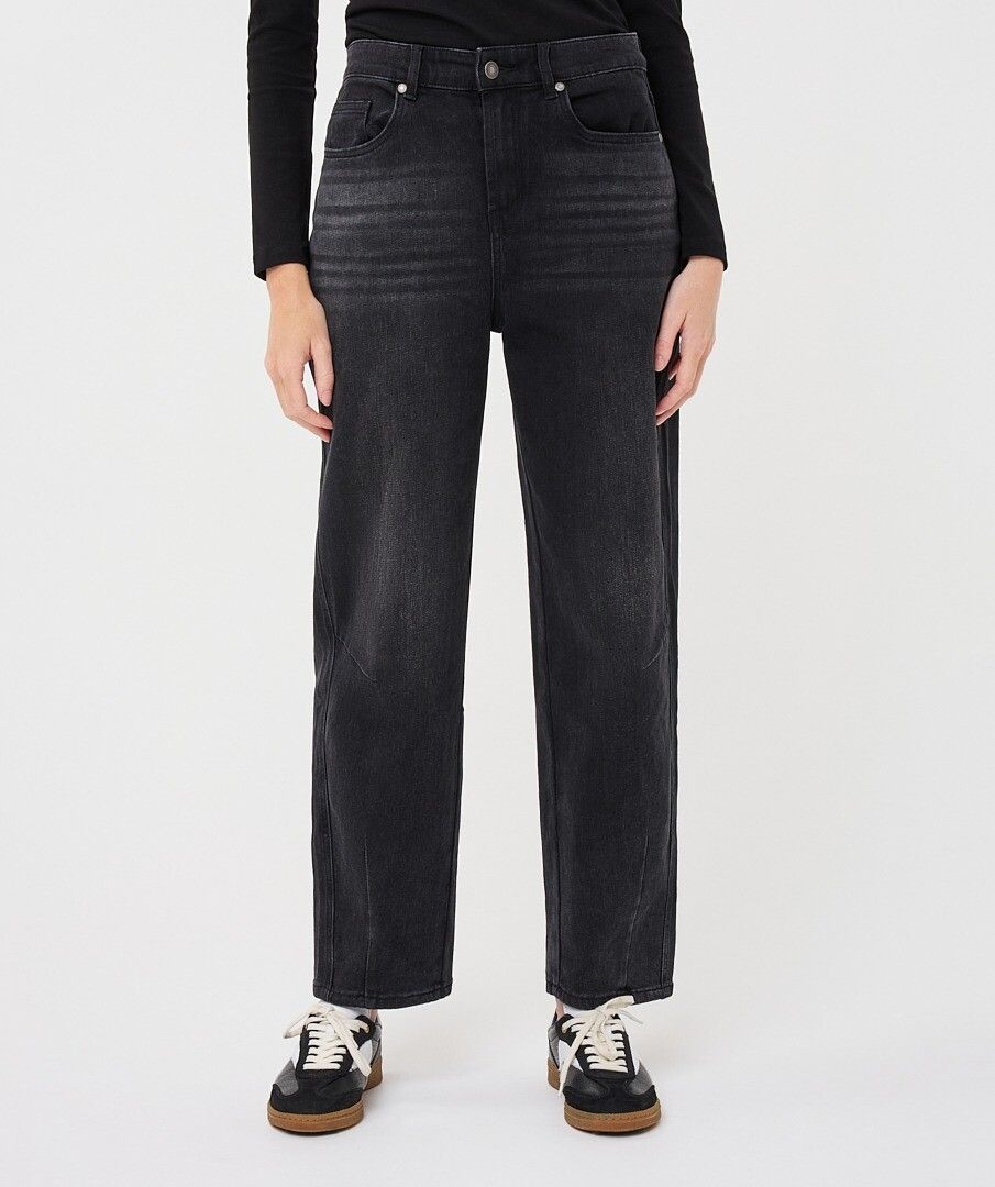 ESQUALO BARREL DENIM PANT