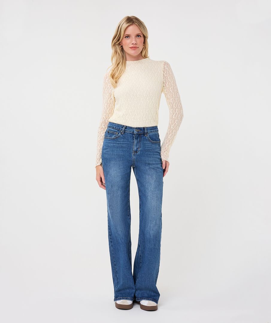 ESQUALO TROUSERS WIDE JEAN