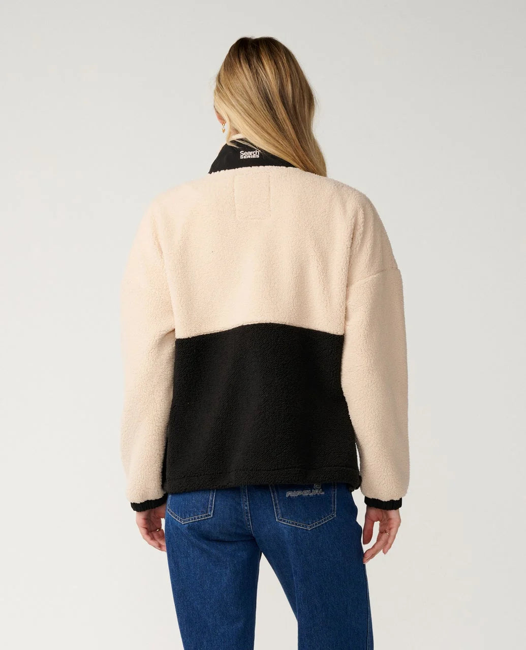 RIPCURL SEARCH SERIES BONDED ZIP THROUGH POLAR FLEECE