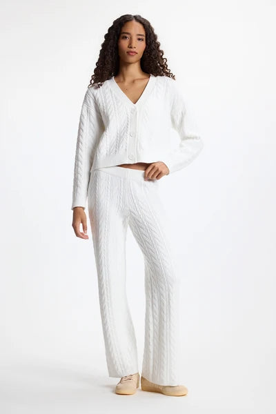 MPG CABLE KNIT CARDIGAN