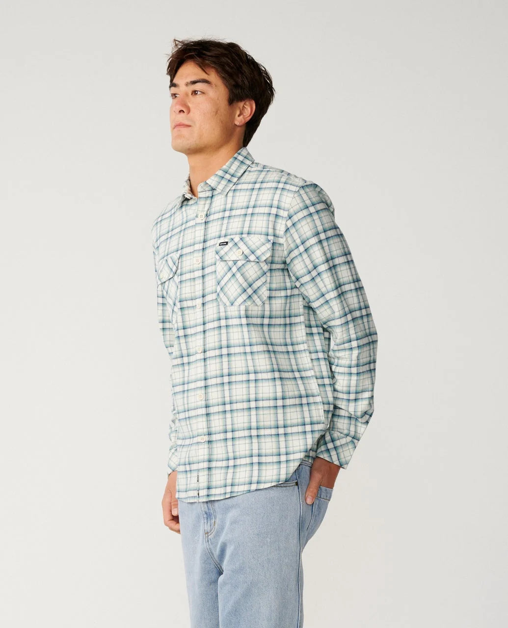RIPCURL CLASSIC SURF CHECKED IN FLANNEL