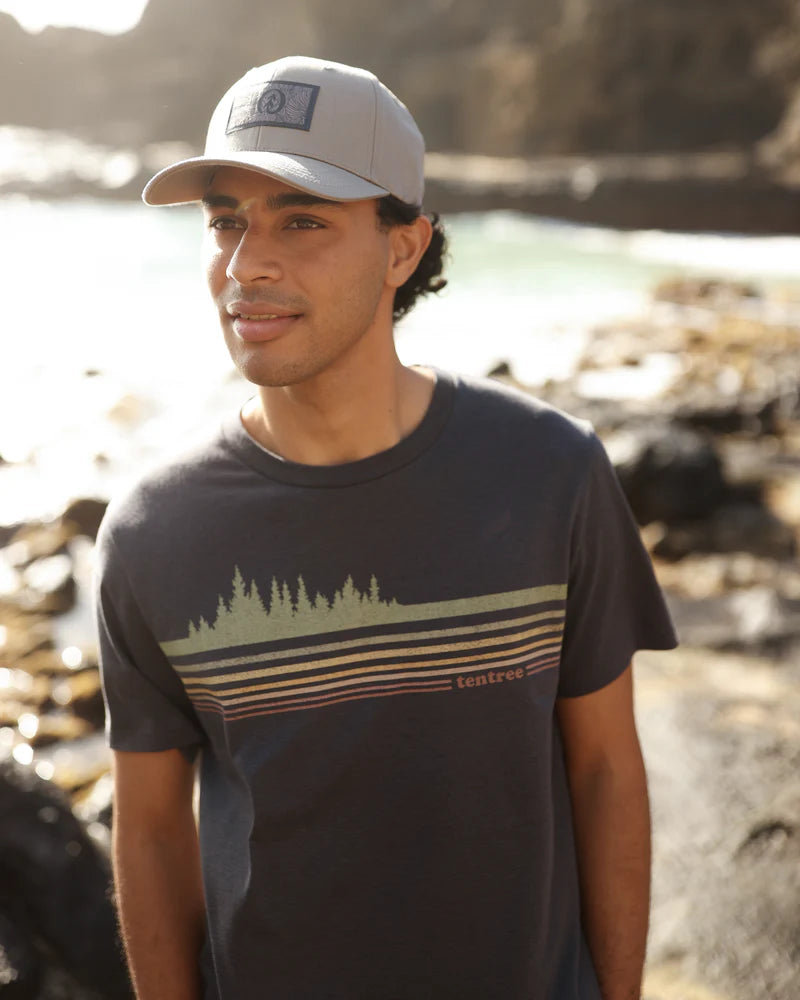 TENTREE W RETRO TREELINE TEE