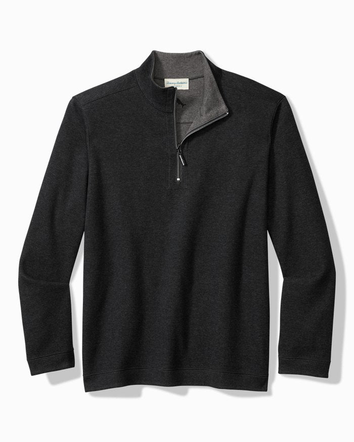 TOMMY BAHAMA FLIPVIEW REVERSIBLE HALF-ZIP