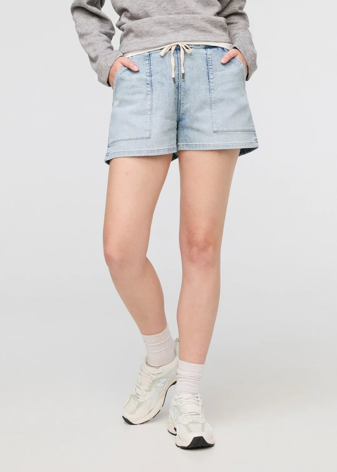 DU/ER PERFORMANCE DENIM HARBOUR SHORT