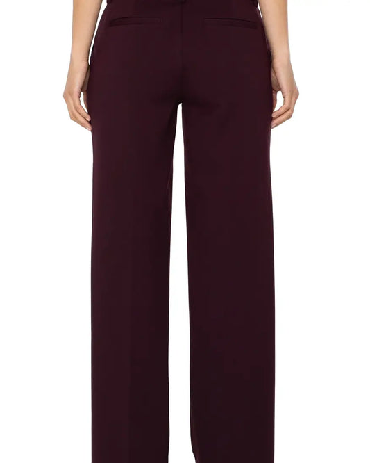 LIVERPOOL KELSEY CROP WIDE LEG TROUSER