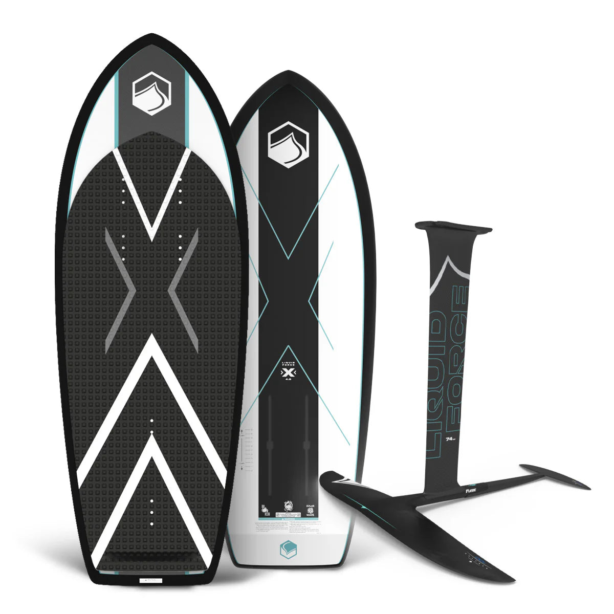 LIQUID FORCE X FOIL BOARD WITH STRATUS 1100 HYDROFOIL 2026