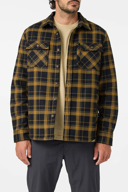 O'NEILL TRVR MICRO HIGH PILE LINED FLANNEL