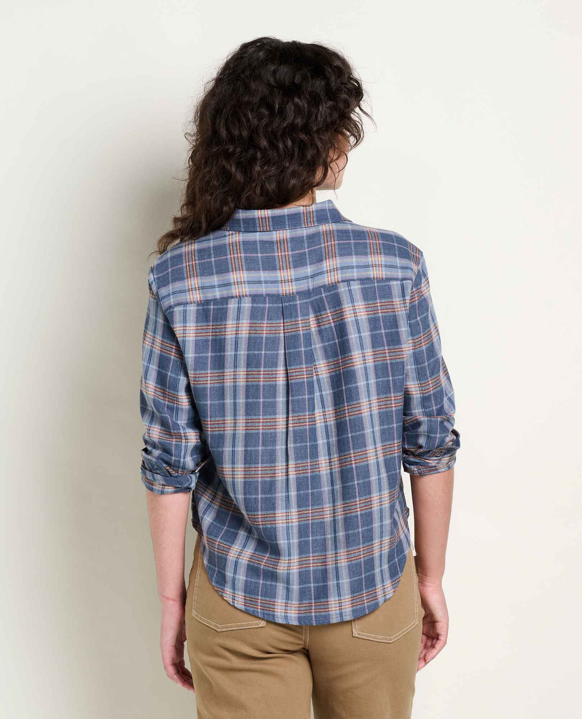 TOAD&CO REFORM FLANNEL BOXY LS